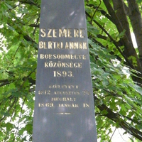 Tomb of Bertalan Szemere (a famous Hungarian politican from the 19th century) EN