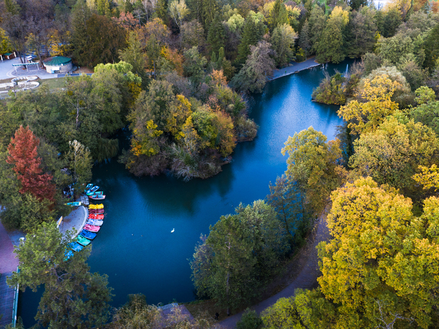 Boating and paddle boating in Miskolctapolca