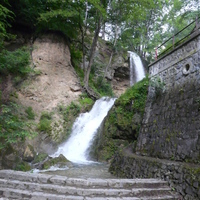 Wodospad na potoku Sinva