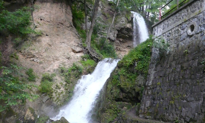 Водопад в Лиллафюреде