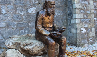 Statue of Otto Herman in Lillafüred