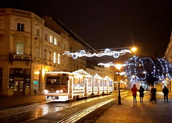 Christmas Tram