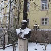 The bust of Attila Nagy
