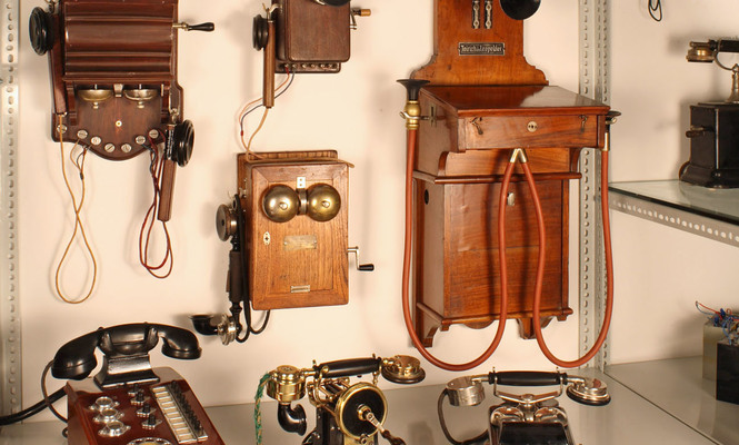 Ausstellung des Telekommunikations