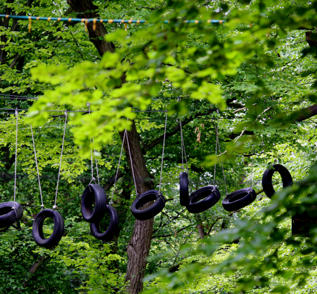 Abenteuerpark in Miskolctapolca