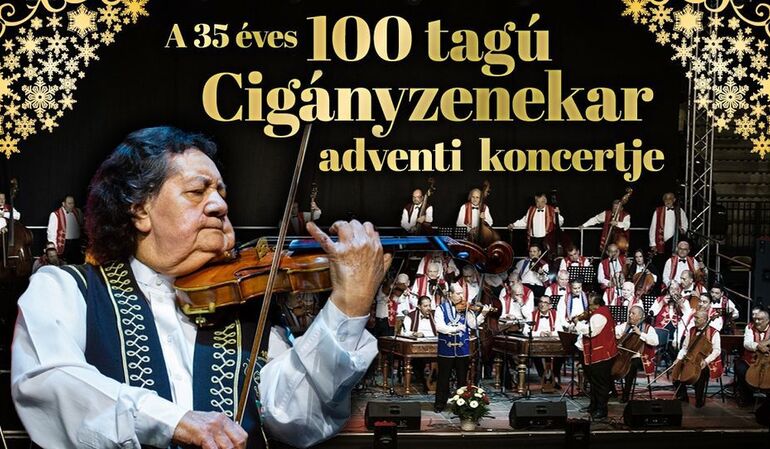 Advent concert of the 100-member Gypsy Band