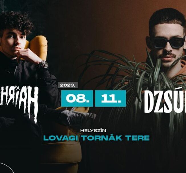 Azahriah and Dzsúdló concert