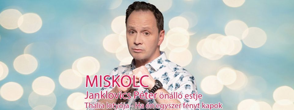 Péter Janklovics's stand up night