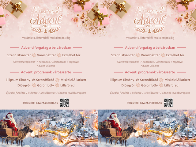 Adventi programsorozattal készül Miskolc