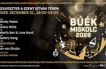 Szilveszter Miskolc belvárosában