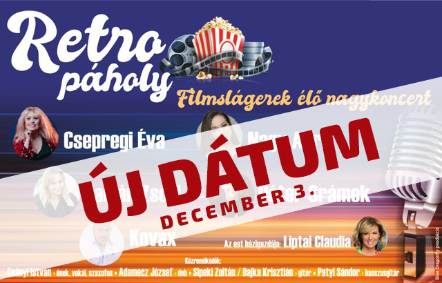 Retro páholy - Filmslágerek élő nagykoncert