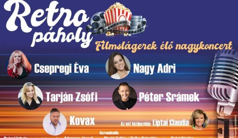 Retro páholy - Filmslágerek élő nagykoncert