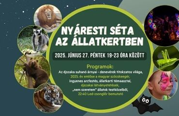 Nyáresti séta az állatkertben