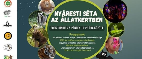 Nyáresti séta az állatkertben