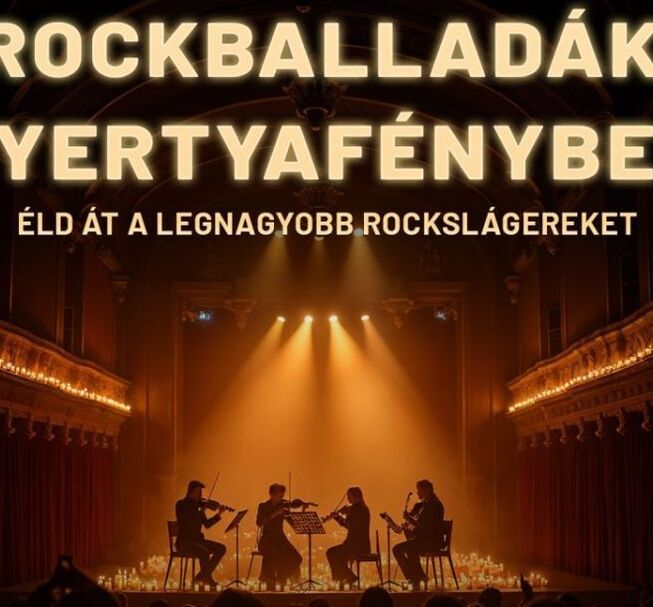 Rockballadák gyertyafényben