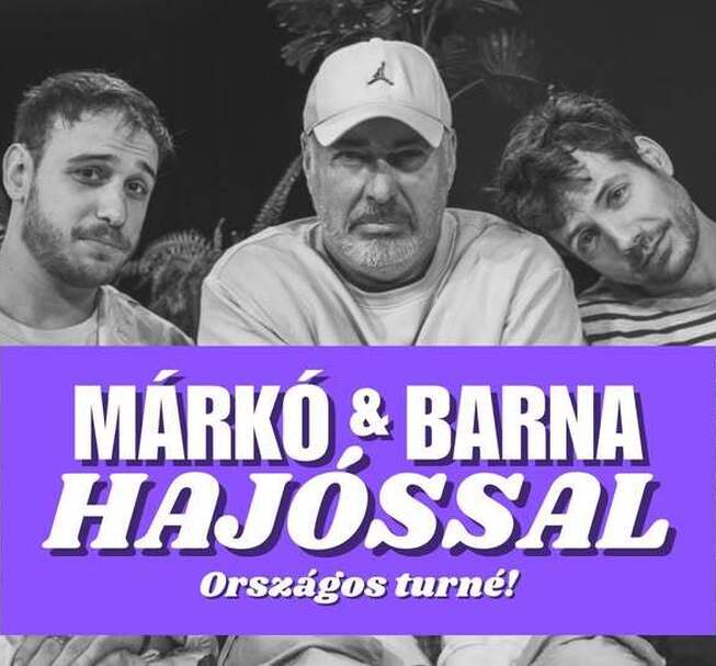 Mark and Barna with Hajós