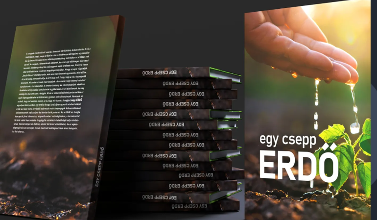 Bózsó Gyula Egy csepp erdő című könyvének dedikálása Bózsó Gyula Egy csepp erdő című könyvének dedikálása