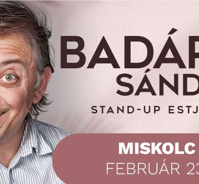 Badár Sándor önálló stand up estje