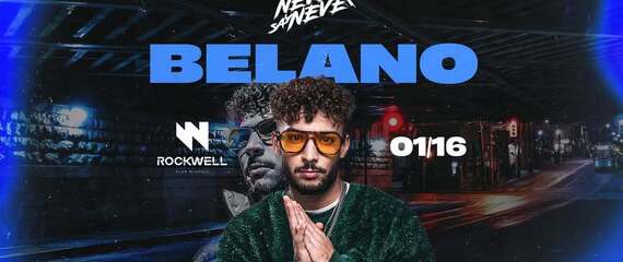 Belano - NEVER SAY NEVER koncert