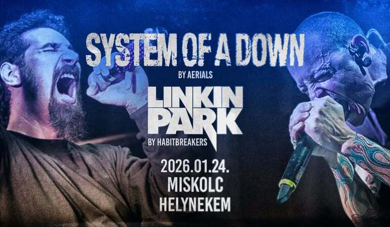 System of a Down by Aerials, Linkin Park by Habitbreakers koncert