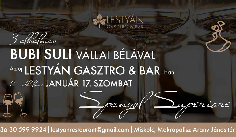 Lestyán Bubi Suli - Spanyol tánc és pezsgő