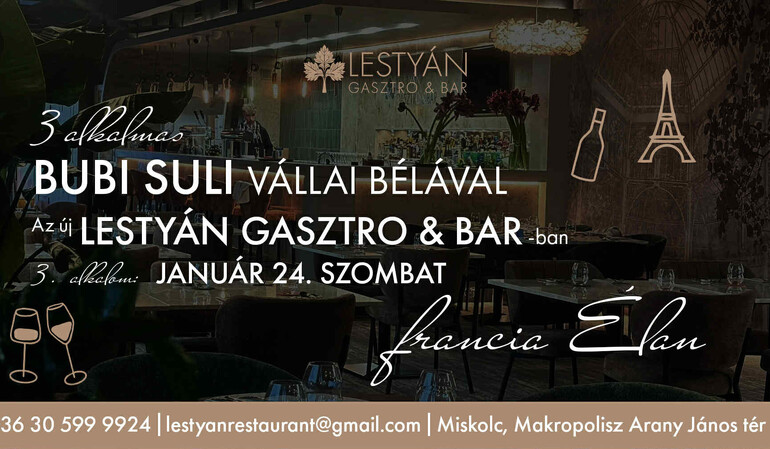 Lestyán Bubi Suli - French Superiore