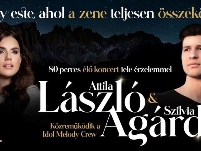 Agárdi Szilvi és László Attila élőzenekaros koncert