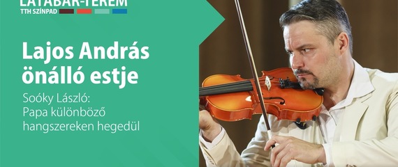 Papa különböző hangszereken hegedül