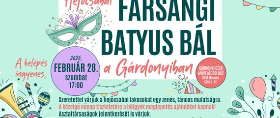 Hejőcsabai Farsangi Batyus Bál