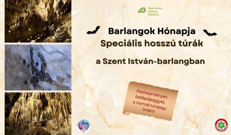 Barlangok Hónapja: speciális hosszú túra a Szent István-barlangban