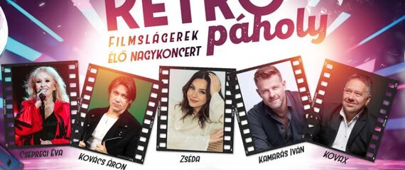 Retropáholy – Filmslágerek élő nagykoncert