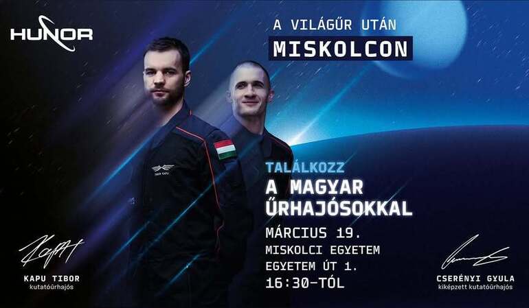 A világűr után MISKOLCON!