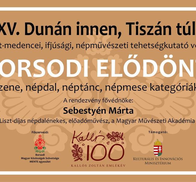 15th Across the Danube, Beyond the Tisza – Borsod-Abaúj-Zemplén County Semifinal