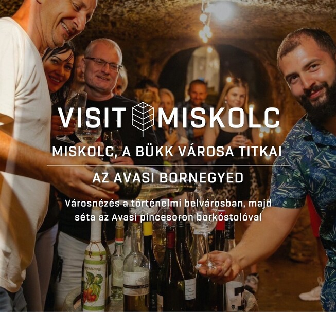 Miskolc, a Bükk városa titkai - Az avasi bornegyed: Városnézés borkóstolással