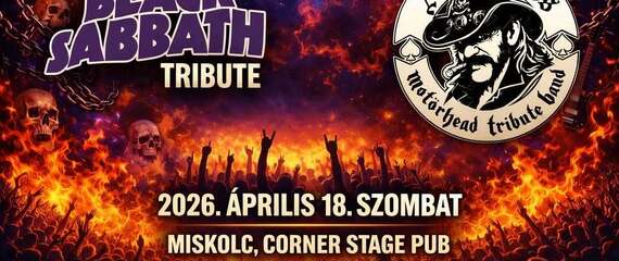 Black Sabbath és Motörhead a Corner Stage-ben