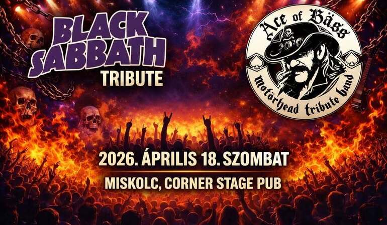 Black Sabbath és Motörhead a Corner Stage-ben