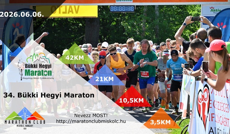 34. Bükki Hegyi Maraton - Kisgyörgy Ádám Emlékverseny