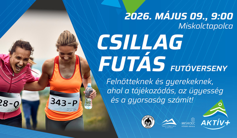 Aktív+ Csillag Futás - Felnőtteknek és gyerekeknek