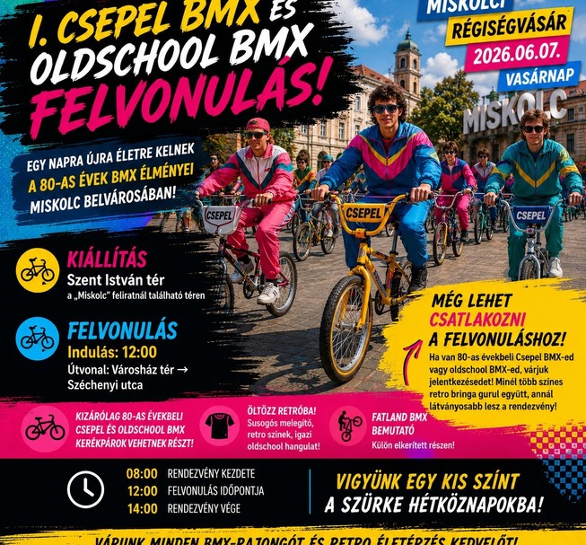 1st Csepel BMX & Oldschool BMX Ride-Out