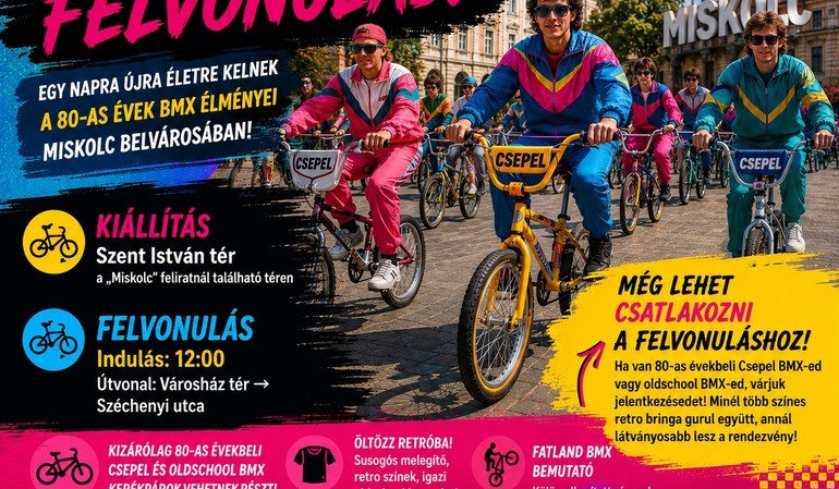 I. Csepel BMX és Oldschool BMX felvonulás I. Csepel BMX és Oldschool BMX felvonulás