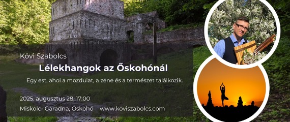 Kövi Szabolcs meditatív koncertje Miskolcon, pihenőszékes előadás