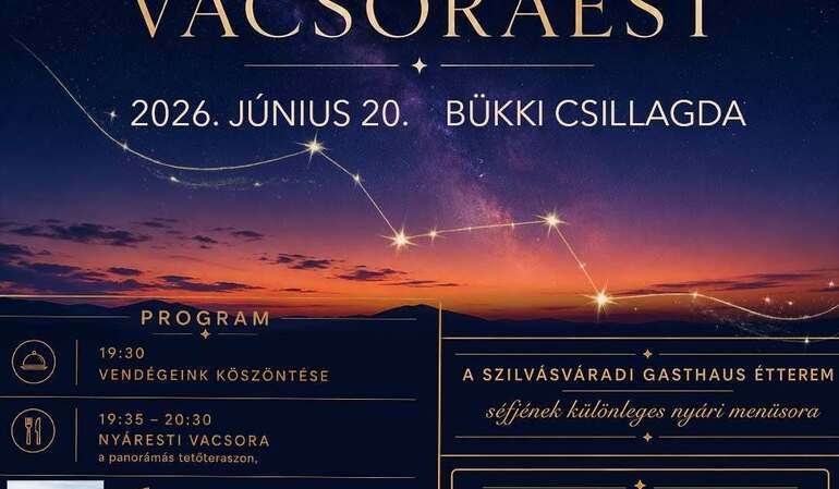 Szent Iván-éji Csillagfényes Vacsoraest