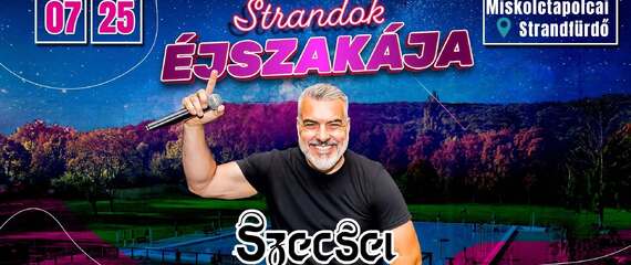 Strandok Éjszakája - Éjszakai fürdőzés