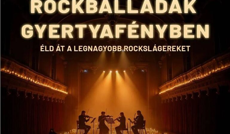 Rockballadák gyertyafényben