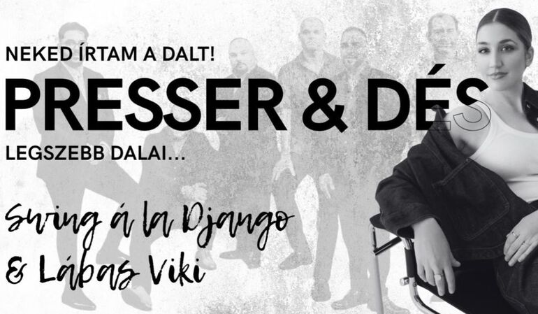 Neked írtam a dalt! - A Swing à la Django és Lábas Viki koncertje Neked írtam a dalt! - A Swing à la Django és Lábas Viki koncertje