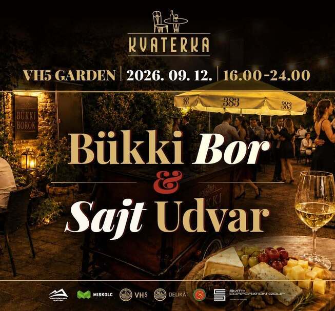 Bükk Wine & Cheese Garden
