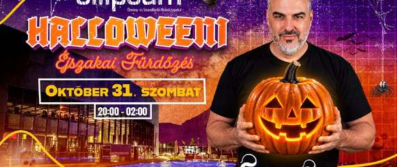 Halloweeni Éjszakai Fürdőzés