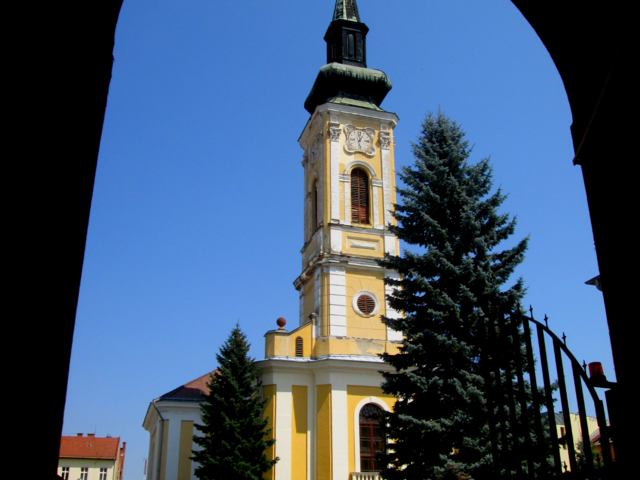 Evanjelický kostol v centre Miskolc